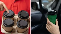 Varför finns det två hål och en fördjupning i locket på en kaffemugg? 99 % av folk vet inte det här