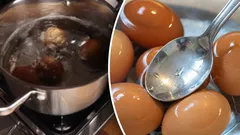Varför man ska koka ägg tillsammans med en metallsked – ett ovanligt kockknep