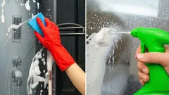 Duschkabinen kommer att glänsa som efter professionell städning: Vad tar bort gamla avlagringar?